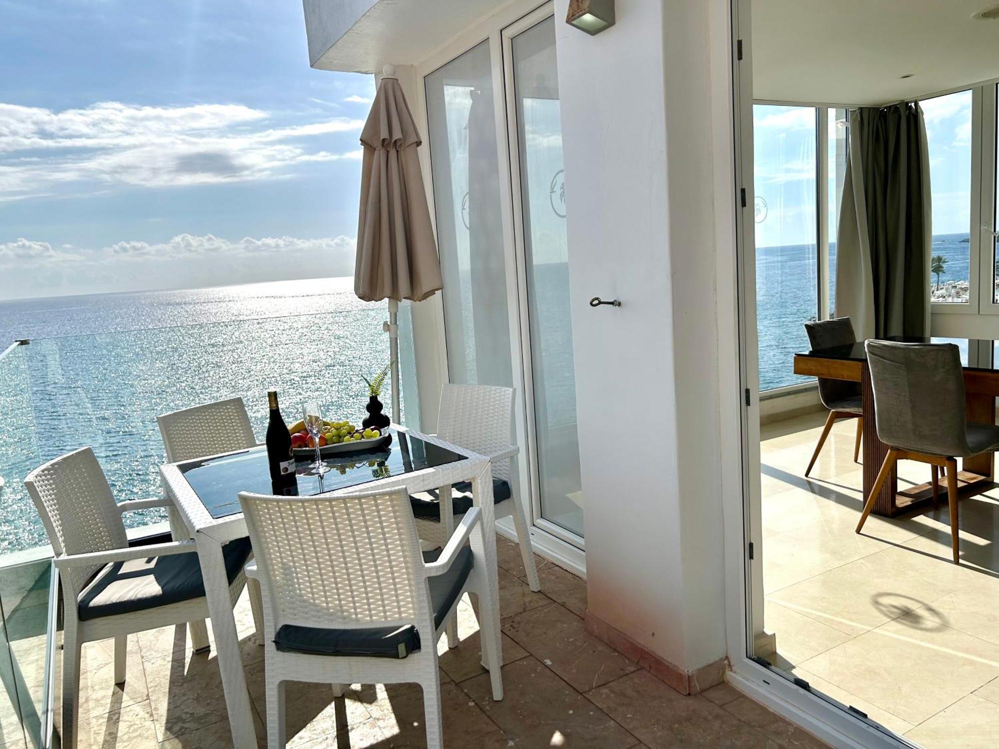 Sunset Ocean Beach Point Oceanvrent Arguineguin 외부 사진