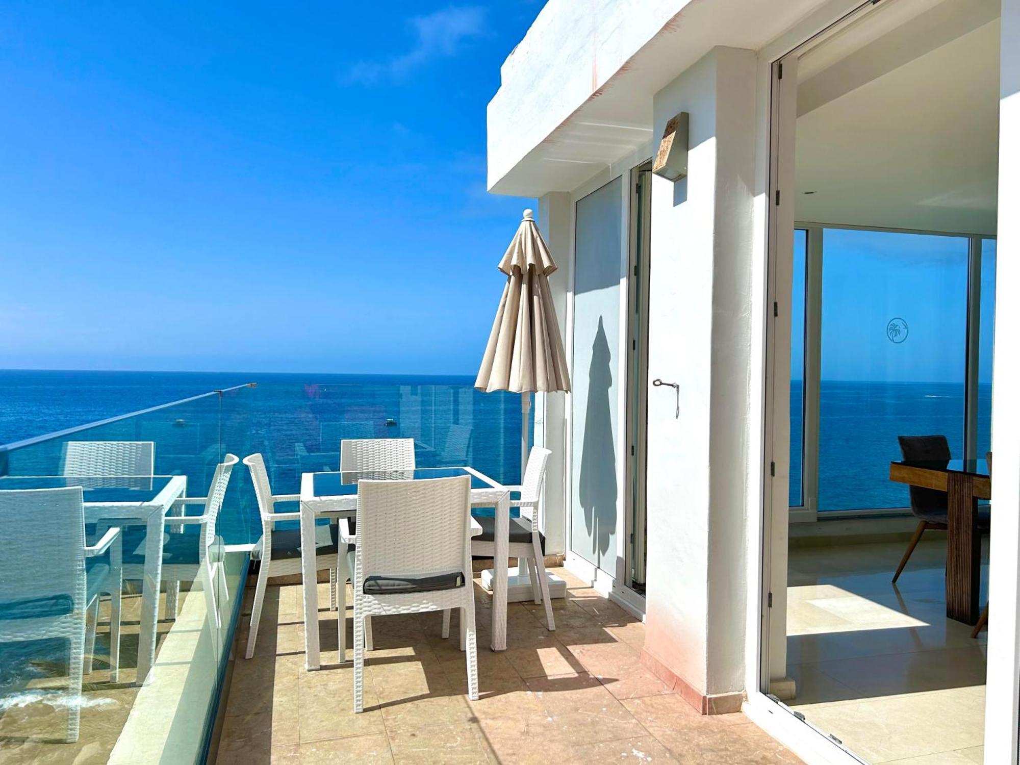 Sunset Ocean Beach Point Oceanvrent Arguineguin 외부 사진